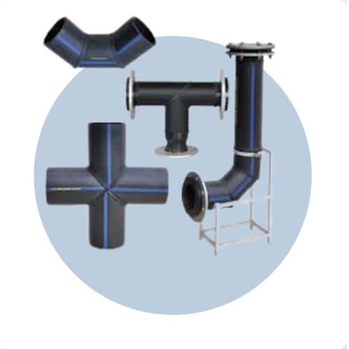 HDPE piping fittings, Chemical Storage Tank Fittings in Ahmedabad