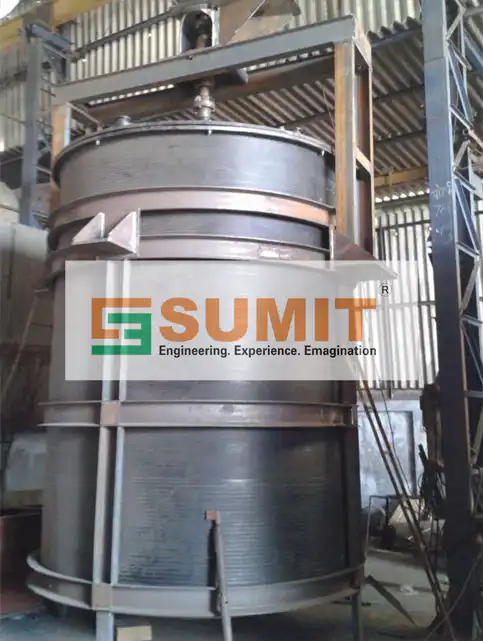 Spiral PP Chemical Reaction Vessel